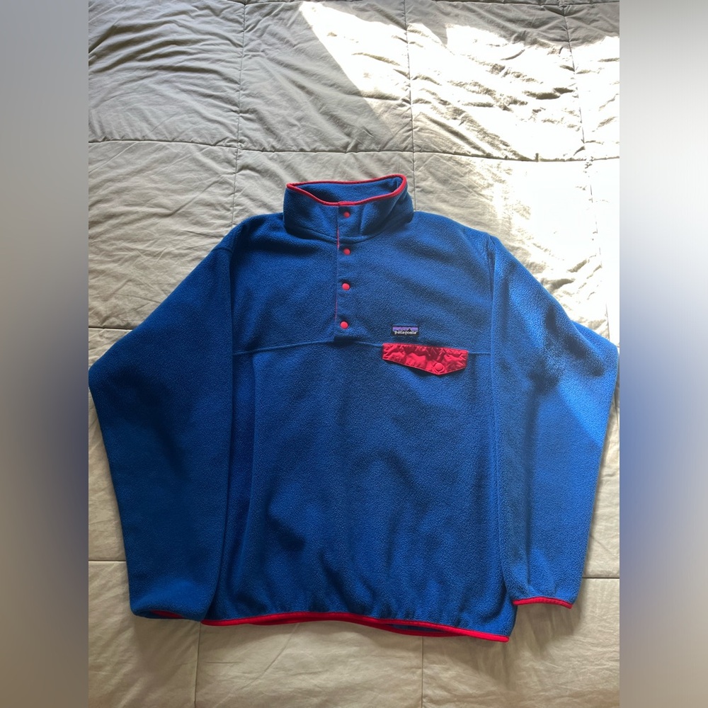 L Men’s Patagonia Synchilla Snap-T Fleece Pullover